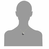 Silver Vegan Statement Pendant Necklace Men Women Fashion Jewelry, Necklace, $ 12.99, A Moment Of Now™